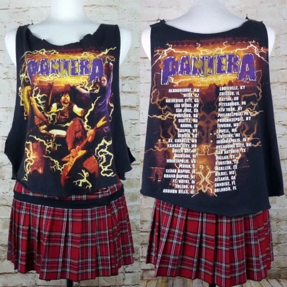 Tops - Pantera 2001 Reinventing The Steel  Concert Tee